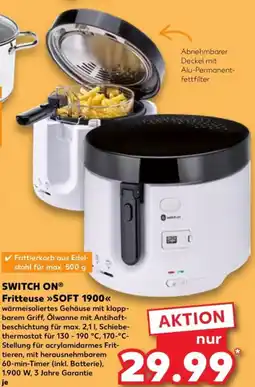 Kaufland SWITCH ON Fritteuse SOFT 1900 Angebot