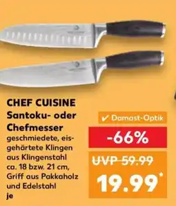 Kaufland CHEF CUISINE Santoku- oder Chefmesser Angebot