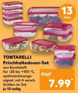 Kaufland TONTARELLI Frischhaltedosen-Set Angebot