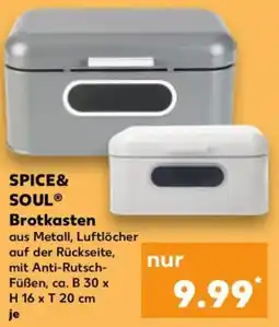 Kaufland SPICE& SOUL Brotkasten Angebot