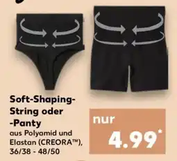Kaufland Oyanda Soft-Shaping- String oder -Panty Angebot