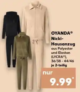 Kaufland OYANDA Nicki- Hausanzug Angebot