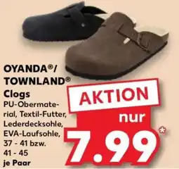 Kaufland OYANDA/ TOWNLAND Clogs Angebot