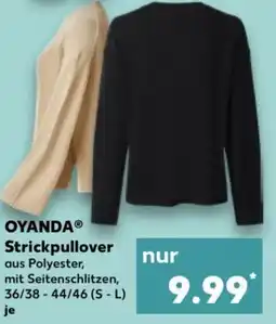 Kaufland OYANDA Strickpullover Angebot