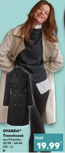 Kaufland OYANDA Trenchcoat Angebot
