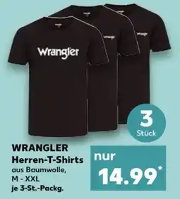Kaufland WRANGLER Herren-T-Shirts Angebot