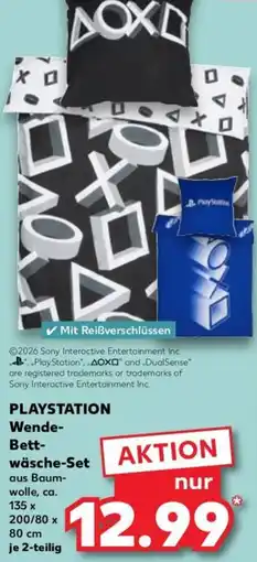 Kaufland PLAYSTATION Wende- Bettwäsche-Set Angebot