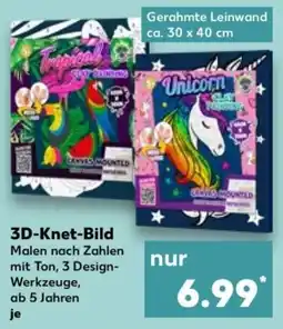 Kaufland 3D-Knet-Bild Angebot