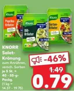 Kaufland KNORR Salat- Krönung Angebot