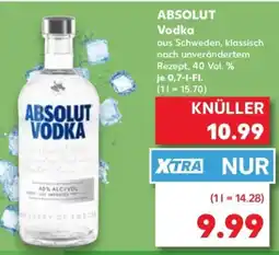 Kaufland ABSOLUT Vodka Angebot