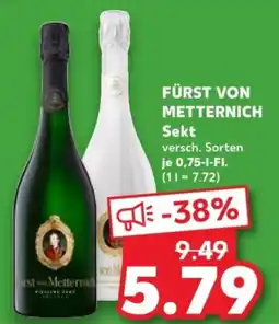 Kaufland FÜRST VON METTERNICH Sekt Angebot