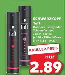 Kaufland SCHWARZKOPF Taft Angebot