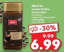 Kaufland MELITTA Instant-Kaffee Crema Gold Angebot