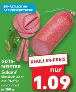Kaufland GUTSMEISTER Salami Angebot