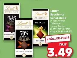 Kaufland LINDT Excellence Schokolade Angebot