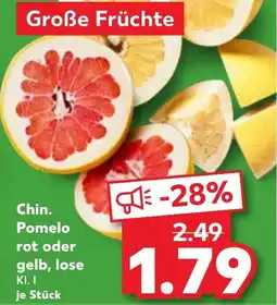 Kaufland Chin. Pomelo rot oder gelb, lose Angebot