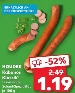Kaufland HOUDEK Kabanos Klassik Angebot