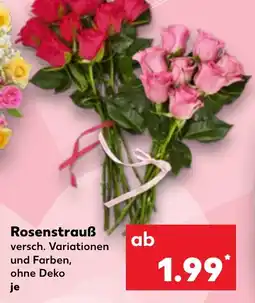 Kaufland Rosenstrauß Angebot
