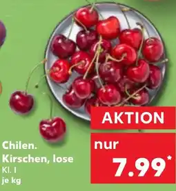Kaufland Chilen. Kirschen, lose Angebot