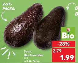 Kaufland Span. Bio-Avocados Angebot
