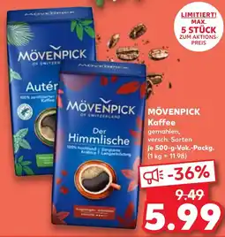 Kaufland MÖVENPICK Kaffee Angebot