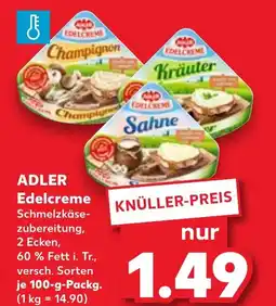 Kaufland ADLER Edelcreme Angebot