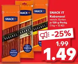 Kaufland SNACK IT Kabanossi Angebot