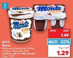 Kaufland ZOTT Monte Angebot