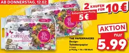 Kaufland THE PAPERMAKERS Design- Toilettenpapier Angebot