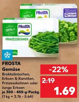 Kaufland FROSTA Gemüse Angebot