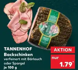 Kaufland TANNENHOF Backschinken Angebot