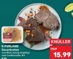 Kaufland K-PURLAND Sauerbraten Angebot