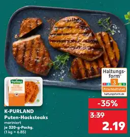 Kaufland K-PURLAND Puten-Hacksteaks Angebot