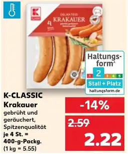 Kaufland K-CLASSIC Krakauer Angebot