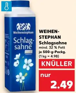Kaufland WEIHEN- STEPHAN Schlagsahne Angebot