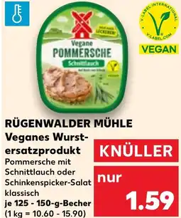 Kaufland RÜGENWALDER MÜHLE Veganes Wurstersatzprodukt Angebot