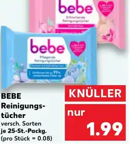 Kaufland BEBE Reinigungstücher Angebot