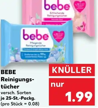 Kaufland BEBE Reinigungstücher Angebot