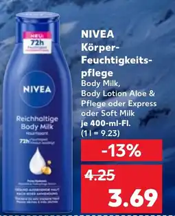 Kaufland NIVEA Körper- Feuchtigkeitspflege Angebot