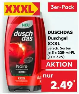 Kaufland DUSCHDAS Duschgel XXXL Angebot