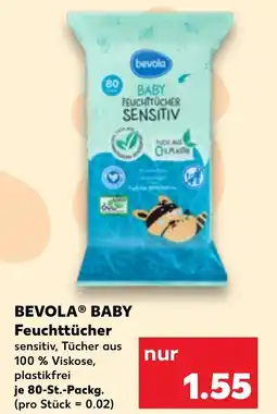Kaufland BEVOLA BABY Feuchttücher Angebot