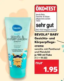 Kaufland BEVOLA BABY Gesichts- und Körperpflegecreme Angebot