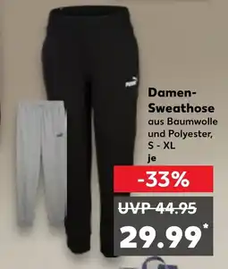 Kaufland PUMA Damen Sweathose Angebot