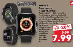 Kaufland DENVER Smartwatch SWC 156 MK2 Angebot