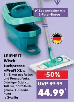 Kaufland LEIFHEIT Wischtuchpresse Profi XL Angebot