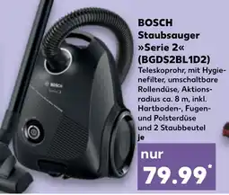 Kaufland BOSCH Staubsauger Serie 2 (BGDS2BL1D2) Angebot