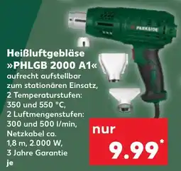 Kaufland PARKSIDE Heißluftgebläse PHLGB 2000 A1 Angebot