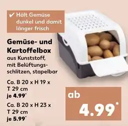 Kaufland Gemüse- und Kartoffelbox Angebot