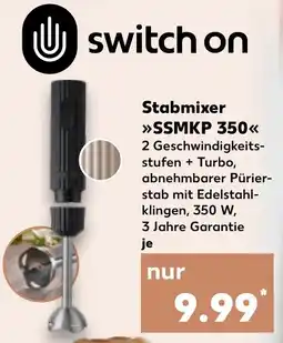 Kaufland switch on Stabmixer SSMKP 350 Angebot