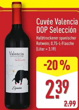 Aldi Nord Cuvée Valencia DOP Selección Angebot